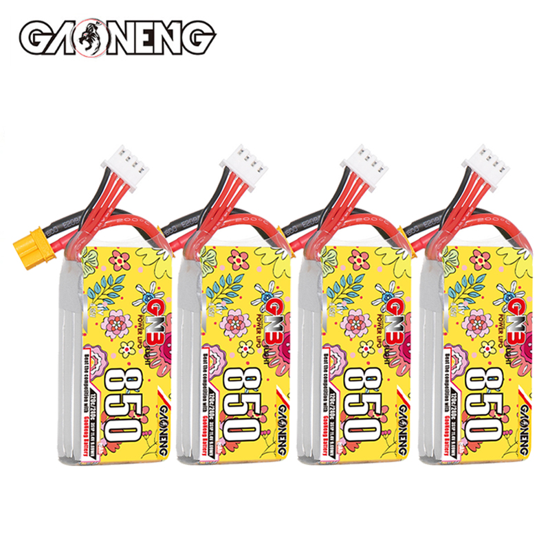 Drone Battery 4S - Upgraded GNB 4S 15.2V 850mAh Lipo