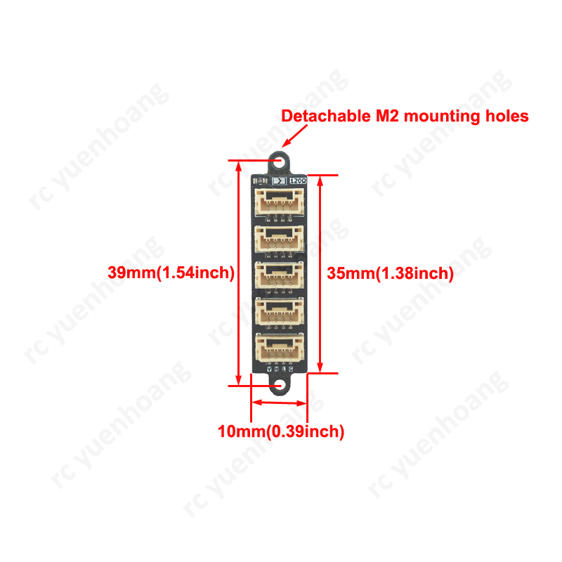1PCS CAN Bus Splitter Board 5- - Drone Battery Plate ulasan dan harga
