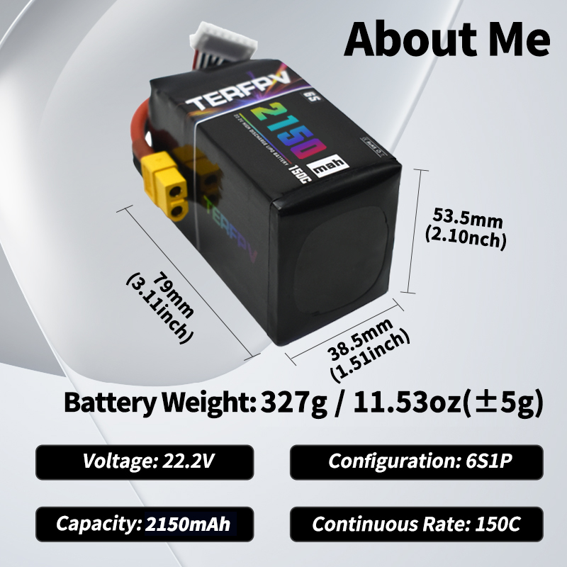 TERFPV Lipo Battery 6S 22.2V 1 - Drone Battery Lipo ulasan dan harga