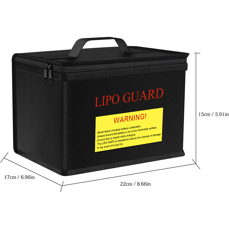 Lipo Guard Safety Bag Fireproo - Drone Battery Bag ulasan dan harga