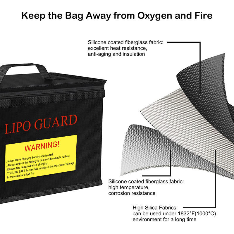 Lipo Guard Safety Bag Fireproo - Drone Battery Bag ulasan dan harga