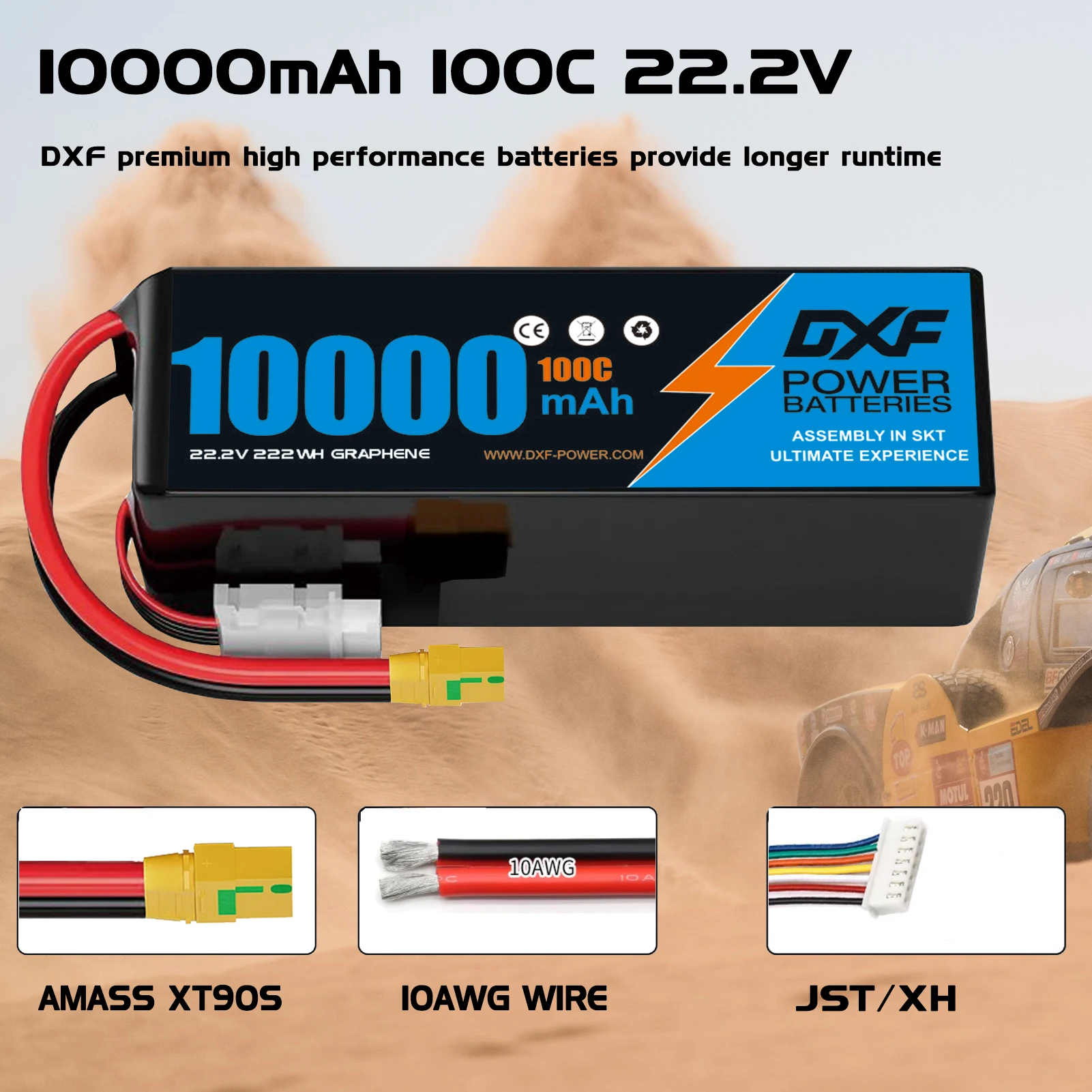 DXF 6S Lipo Battery 10000mAh 2 - Drone Battery 6S ulasan dan harga