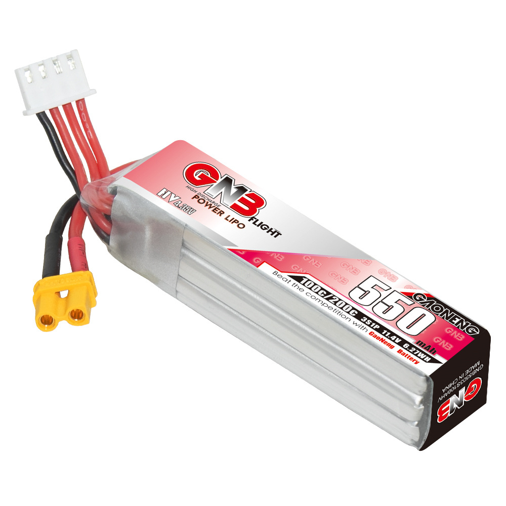 GNB HV 11.4V 550mAh 100C/200C  - Drone Battery Lipo ulasan dan harga