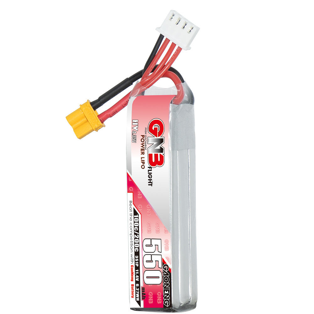 GNB HV 11.4V 550mAh 100C/200C  - Drone Battery Lipo ulasan dan harga