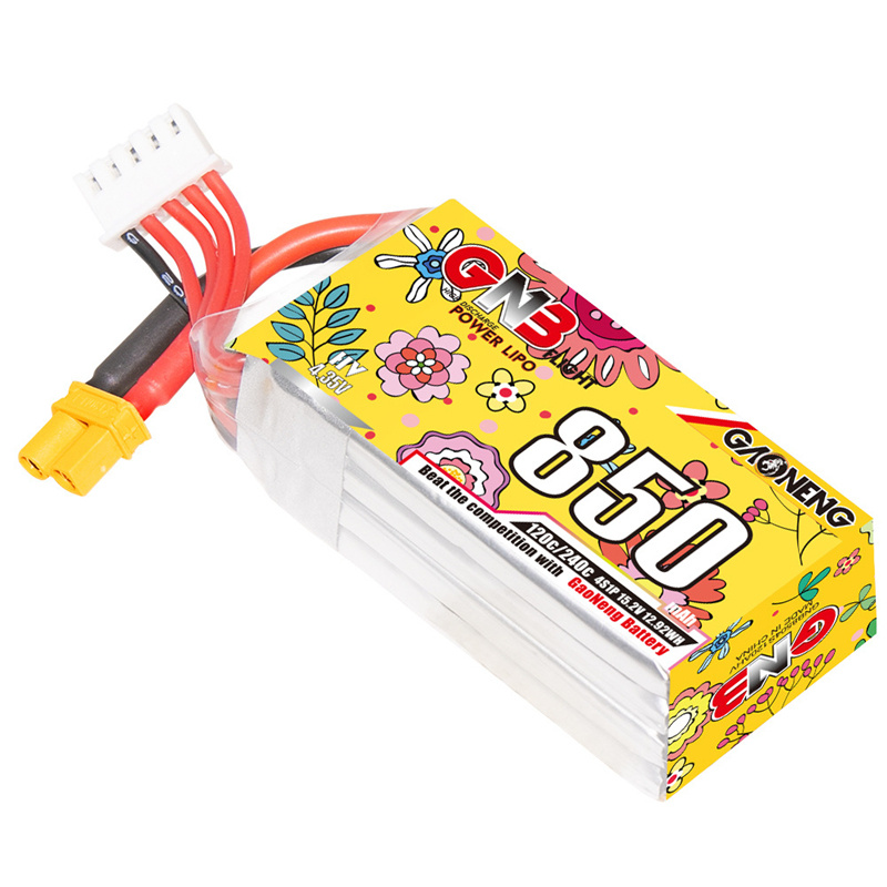 Upgraded GNB 4S 15.2V 850mAh L - Drone Battery 4S ulasan dan harga