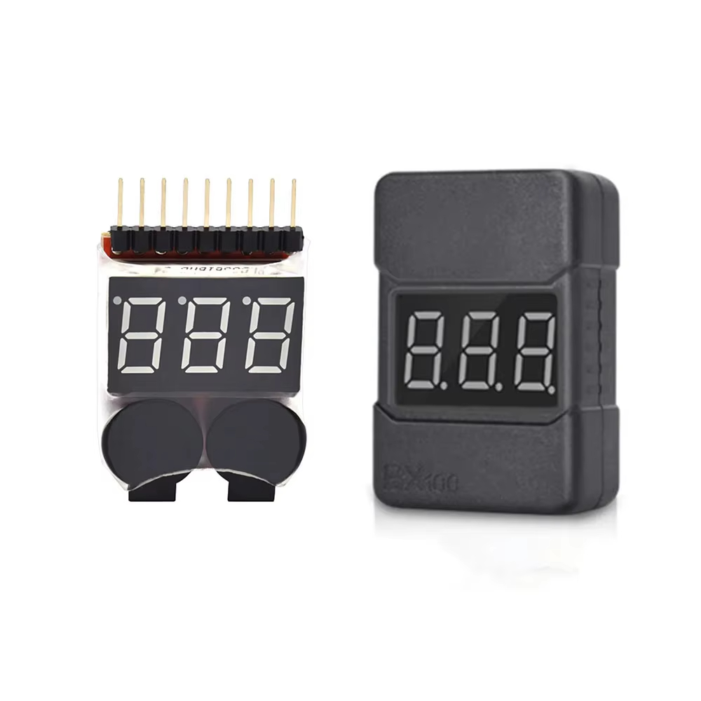 BX100 1-8S Lipo Battery Voltag - Drone Battery Alarm ulasan dan harga