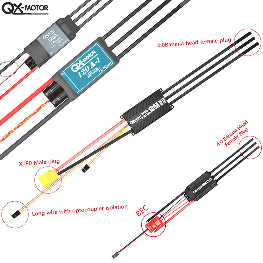 20A-120A Brushless ESC Speed C - Drone Battery Plate ulasan dan harga