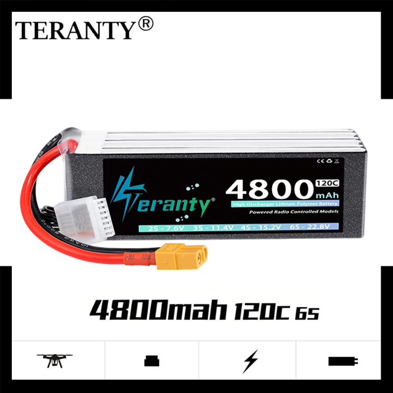 TERANTY 6S 4800mAh Lipo Batter - Drone Battery 6S ulasan dan harga