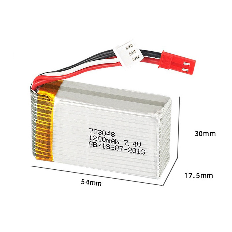 Lipo Battery 2S 7.4V 1200mAh 7 - Drone Battery Connector ulasan dan harga