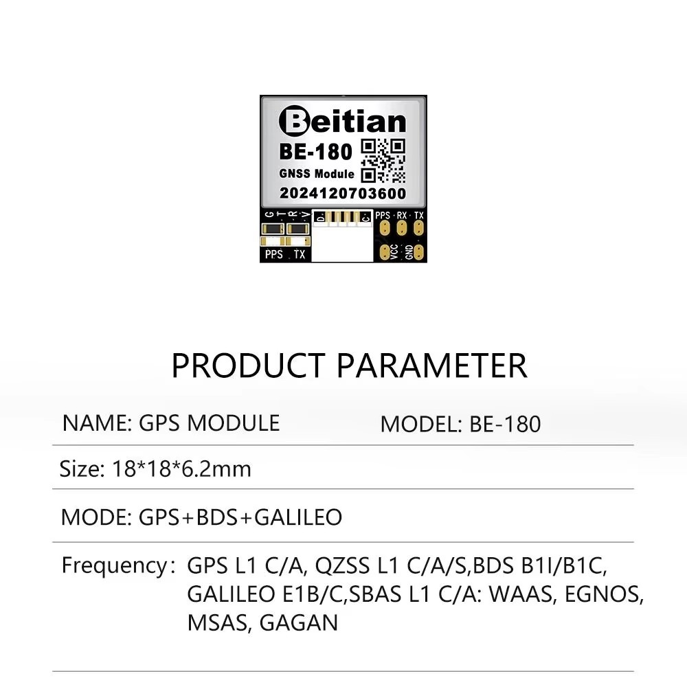 Beitian GPS Module BE-180 BE-2 - Drone Battery Plate ulasan dan harga