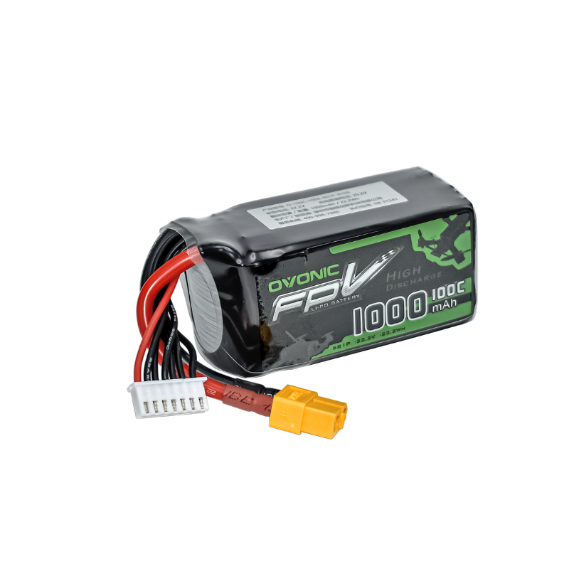 2Pcs OVONIC 1000mAh 100C 22.2V - Drone Battery Li-Ion ulasan dan harga