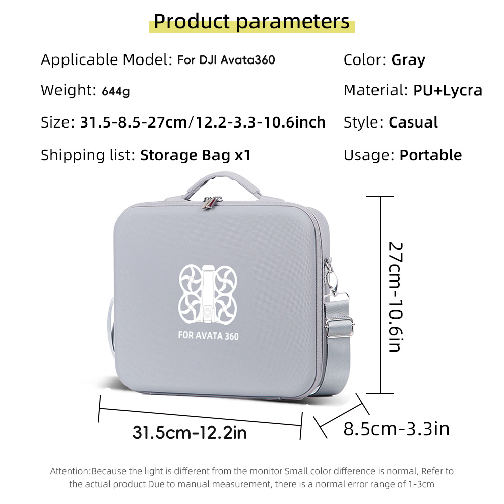 Hard Case for DJI Avata 360 Pr - Drone Battery Strap ulasan dan harga