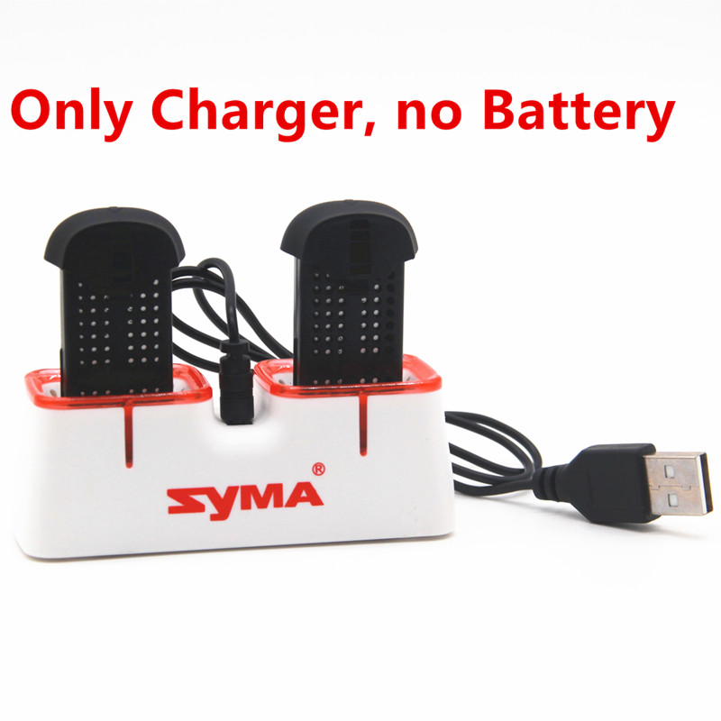 Dual USB Fast Charger for Syma - Drone Battery Case ulasan dan harga