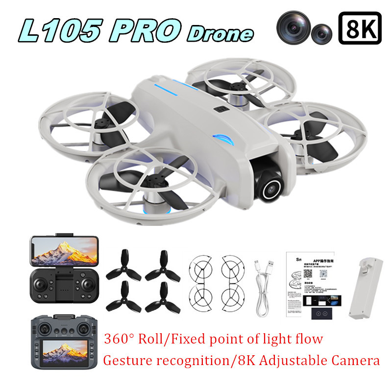 L105 PRO Drone Duel 8k Lens Fu - Drone Battery Case ulasan dan harga