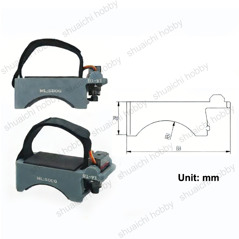 1PCS Strap-type FPV Drone PWM- - Drone Battery Strap ulasan dan harga