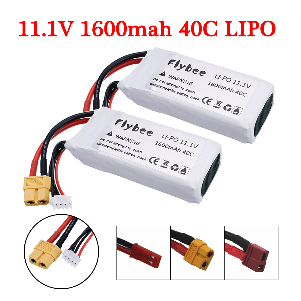 2pcs High Rate 40C 11.1V 1600m - Drone Battery 3S ulasan dan harga