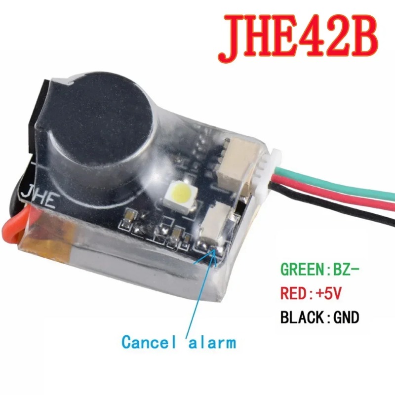 JHEMCU JHE42B/ JHE42B_S Finder - Drone Battery Alarm ulasan dan harga